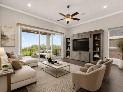 Living area at 2617 Milan Meadows DR - 3 bed 2 bath home
