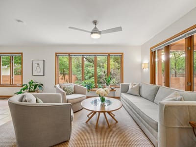 Living area at 2621 W 49th ST - 3 bed 2 bath home