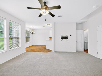 Primary bedroom at 2632 Century Park BLVD Unit #41 - 2 bed 2 bath home