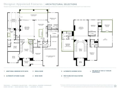 Living area at 2640 Novara TRL - 5 bed 5 bath home