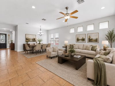 Living area at 266 Willow Walk CV - 3 bed 2 bath home