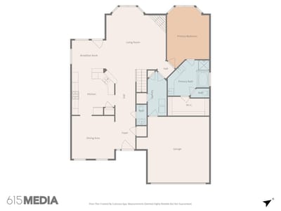 Primary bedroom at 2683 Salorn WAY - 4 bed 2 bath home