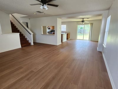 Living area at 2704 Vinson CT - 3 bed 2 bath home