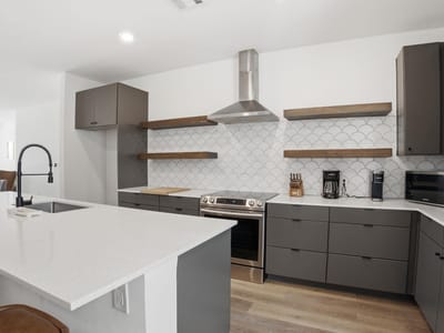 Living area at 2709 E 5th ST Unit #1306 - 2 bed 2 bath home