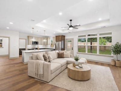 Living area at 271 College - 3 bed 2 bath home