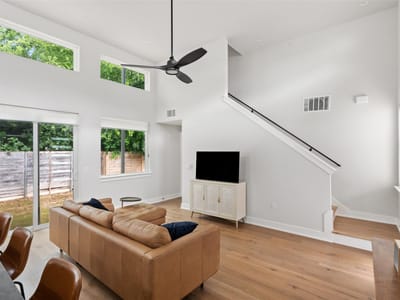 Primary bedroom at 2713 Stacy Ln Unit #2 - 2 bed 2 bath home