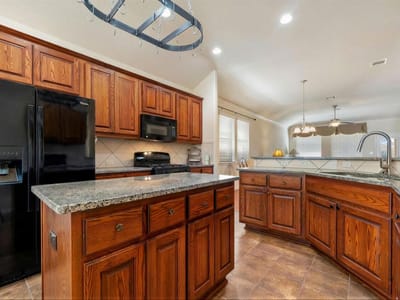 Living area at 2716 Granite Hill DR - 3 bed 2 bath home
