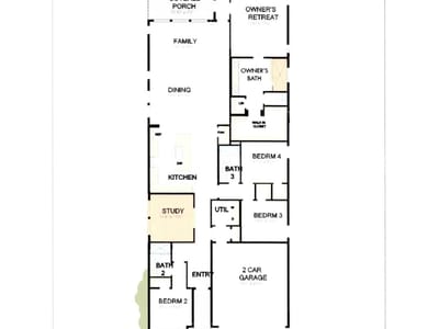 Living area at 275 Coleto TRL - 4 bed 3 bath home