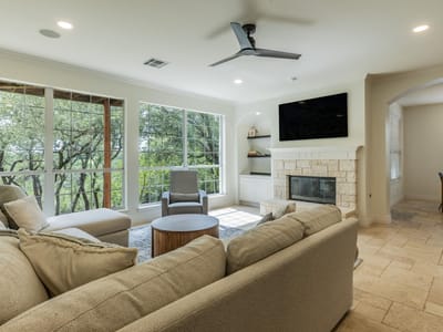 Living area at 2726 Zambia DR - 4 bed 3 bath home