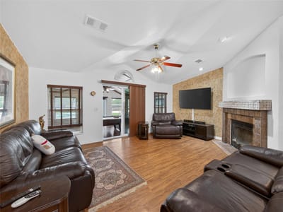 Kitchen at 279 Highline Dr - Stallion Creek Rep, Bastrop, TX