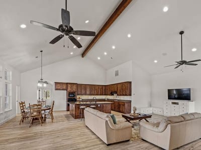Living area at 2795 W Highway 290 - 7 bed 5 bath home