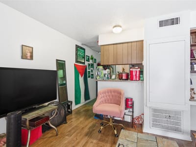 Kitchen at 2801 Hemphill PARK Unit #A103 - 1 bed 1 bath home