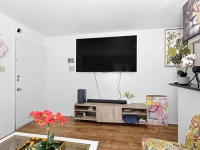 Kitchen at 2801 Hemphill Park Unit #A201 - 1 bed 1 bath home