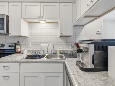 Primary bedroom at 2801 Hemphill PARK Unit #A303 - 1 bed 1 bath home