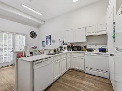 Kitchen at 2801 Rio Grande ST Unit #308 - 2 bed 2 bath home