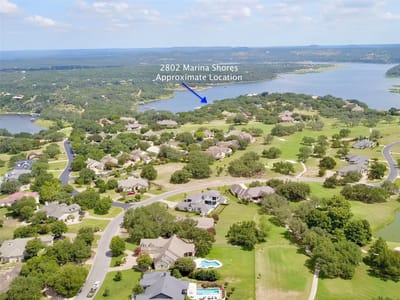 Primary bedroom at 2802 Marina Shores Dr - The Ranch Sec 04 (Barton Creek Lakeside), Spicewood, TX