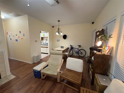 Kitchen at 2804 Rio Grande St Unit #306 - 1 bed 1 bath home