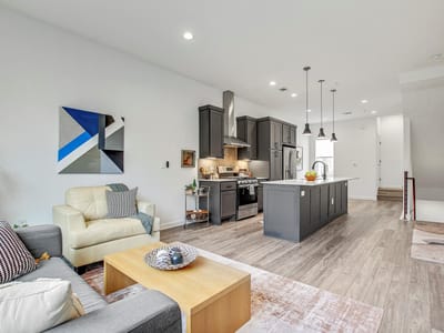 Living area at 2804 S 1st St Unit #1108 - 2 bed 2 bath home