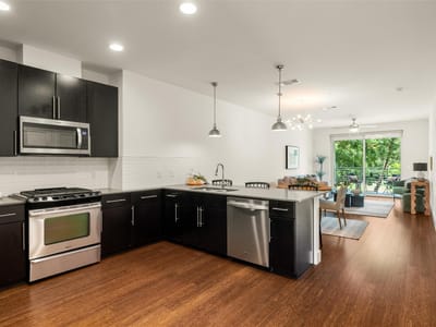 Living area at 2804 Treble LN Unit #923 - 2 bed 2 bath home