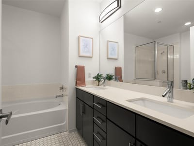 Primary bedroom at 2804 Treble LN Unit #923 - 2 bed 2 bath home