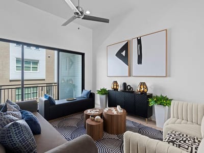 Primary bedroom at 2805 McCurdy ST Unit #3 - 3 bed 3 bath home