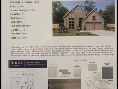 Kitchen at 284 Kimble Creek Loop - 4 bed 3 bath home