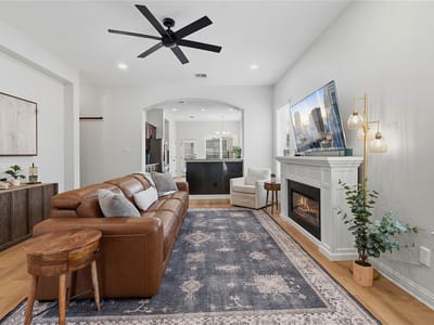 Living area at 2851 Angelina DR - 3 bed 2 bath home