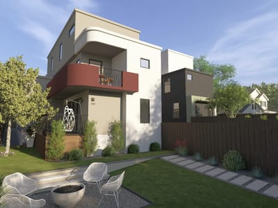 Living area at 2908  Glen Rae St  #1 - 4 bed 3 bath home