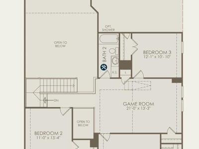 Kitchen at 2913 Zuni Path - 5 bed 4 bath home
