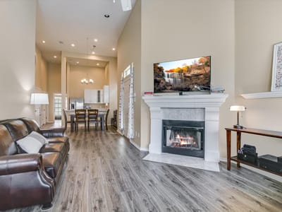 Primary bedroom at 2918 Ranch Road 620 N Unit #X-205 - 2 bed 2 bath home