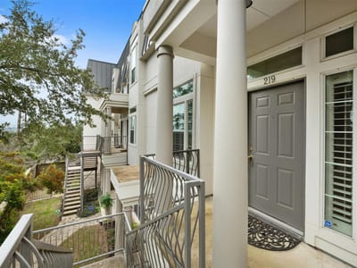 Primary bedroom at 2918 N Ranch Road 620 Rd Unit #W219 - 2 bed 2 bath home