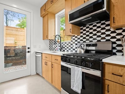 Bathroom at 2919 E 13th St Unit #2 - 2 bed 2 bath home