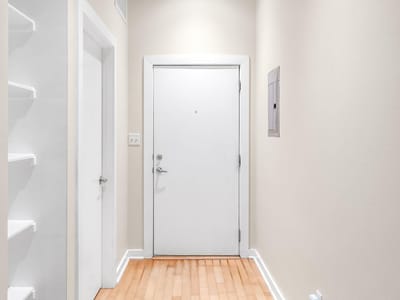 Primary bedroom at 2931 E 12th ST Unit #201 - 1 bed 1 bath home