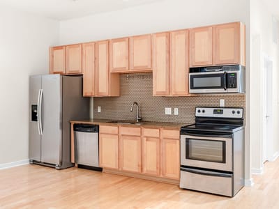 Bathroom at 2931 E 12th ST Unit #201 - 1 bed 1 bath home