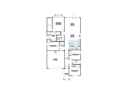 Primary bedroom at 296 Champ Ave - 4 bed 2 bath home