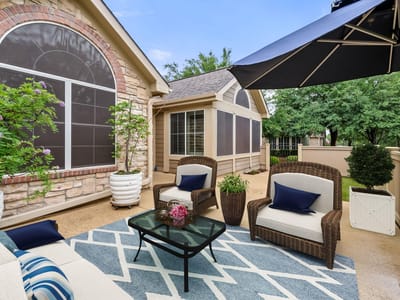 Living area at 30 Wildwood Dr Unit #153 - 2 bed 2 bath home