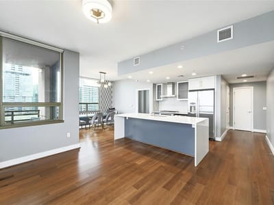 Bathroom at 300 Bowie ST Unit #2301 - 2 bed 2 bath home