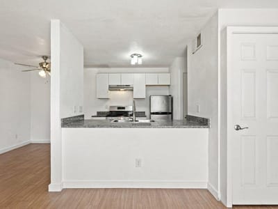 Living area at 300 E Croslin St Unit #106 - 3 bed 2 bath home