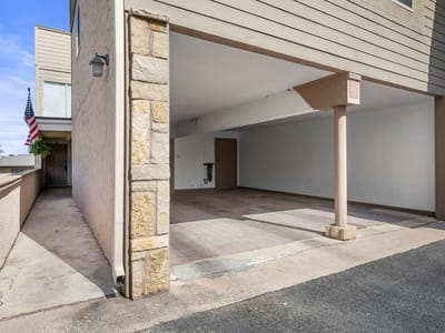 Living area at 300 Out Yonder Unit #167 - 2 bed 1 bath home