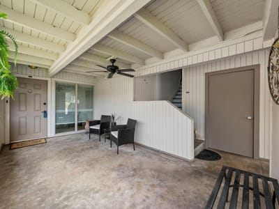 Primary bedroom at 300 Out Yonder Unit #167 - 2 bed 1 bath home