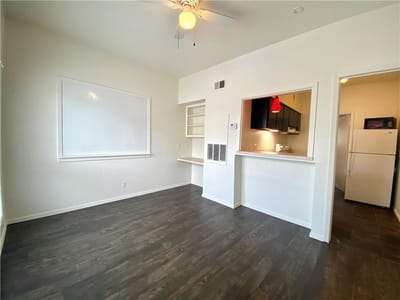 Living area - 3000 Guadalupe St Unit #116 Living area at 3000 Guadalupe St Unit #116 - 1 bed 1 bath home