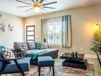 Primary bedroom at 3000 Neal St - 4 bed 3 bath home