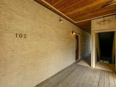 Primary bedroom at 3001 Cedar ST Unit #102 - 2 bed 2 bath home