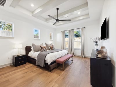 Primary bedroom at 3001 Funston St - 4 bed 3 bath home
