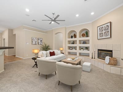 Primary bedroom at 3005 Cedar Elm LN - 4 bed 2 bath home