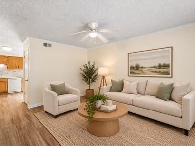 Photo 4 - 3008 Whisper Oaks LN Unit #B Photo 4 of 23 at 3008 Whisper Oaks LN Unit #B - 2 bed 1 bath home