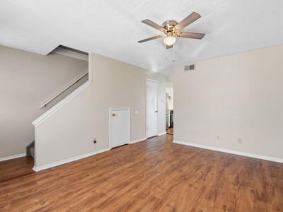 Primary bedroom at 3009 Whisper Oaks LN Unit #C - 2 bed 1 bath home