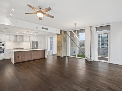Kitchen at 301 West Ave Unit #1204 - 2 bed 2 bath home