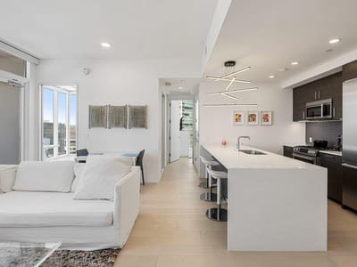 Kitchen at 301 West Ave Unit #1701 - 2 bed 2 bath home