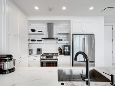 Kitchen at 301 West Ave Unit #2201 - 2 bed 2 bath home